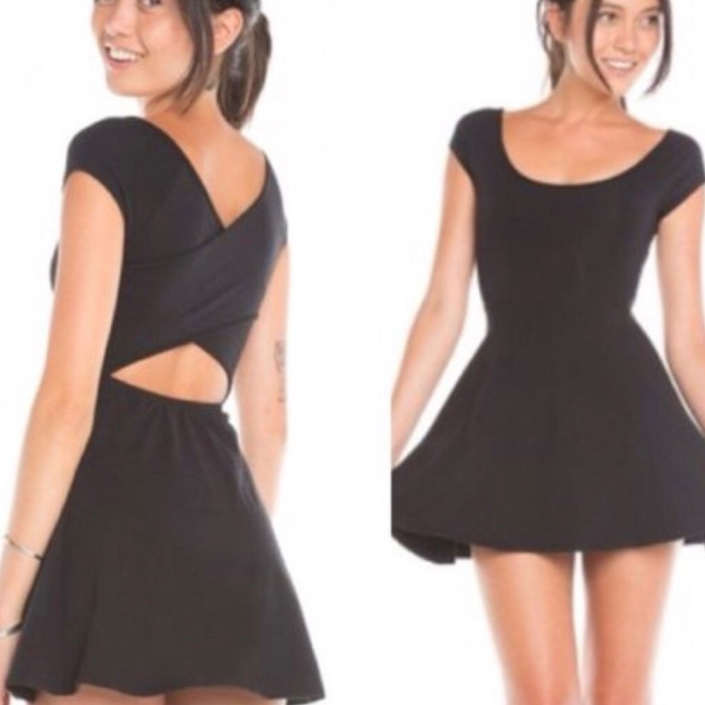 Brandy Melville mini dress in tan